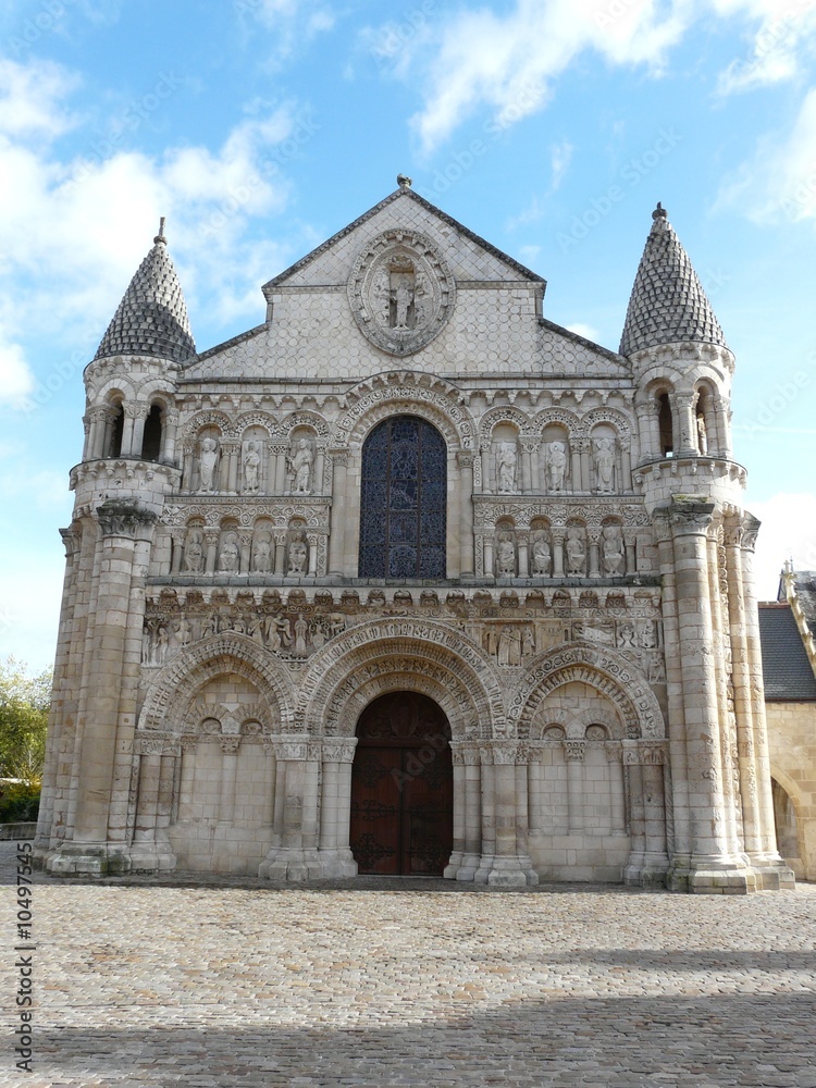 Cathedrale de Notre Dame, Poitiers, France
