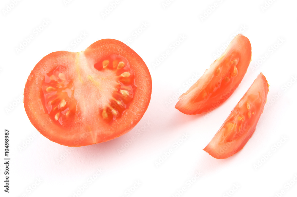 Fresh tomatoes isolated Fresh tomatoes isolated