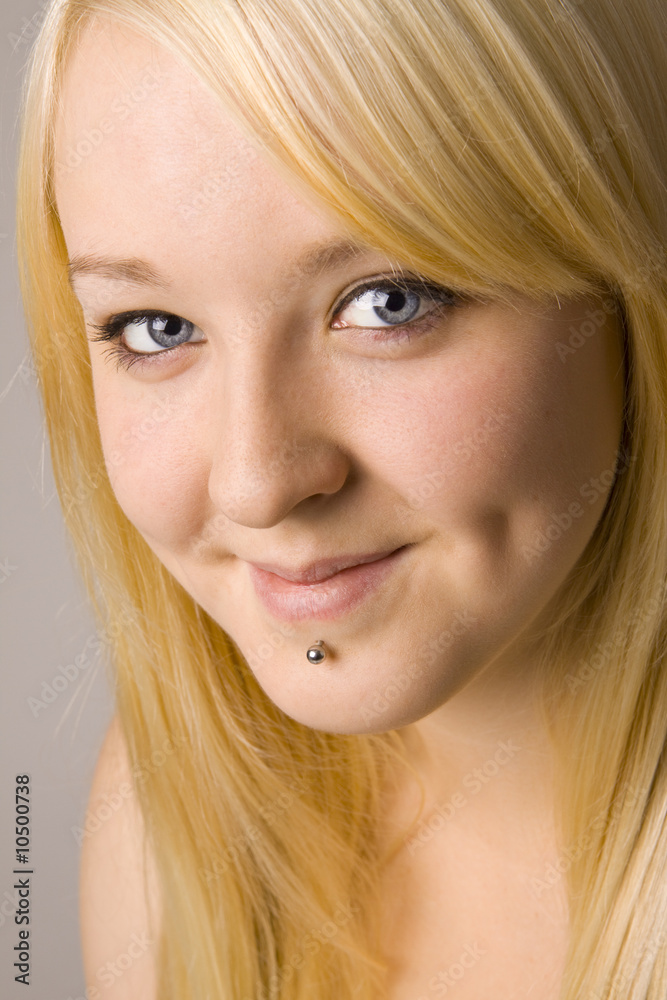 Portrait of young beautiful teenage girl Portrait of young beautiful teenage girl