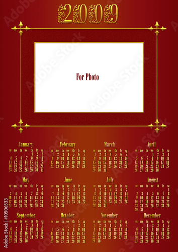 Calendar for a gift