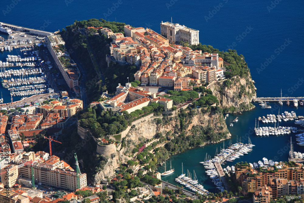 Le rocher de Monaco