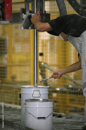 Obraz na płótnie à l'usine w salonie