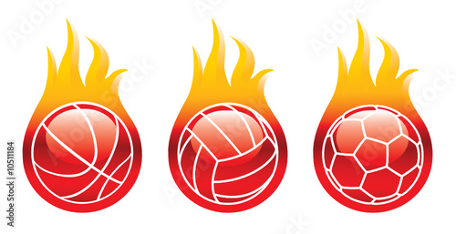 fire balls