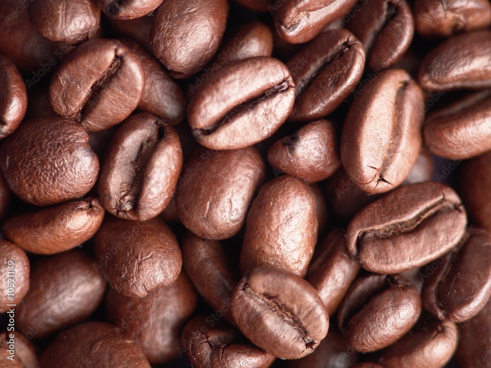 Fototapeta premium Kaffeebohnen