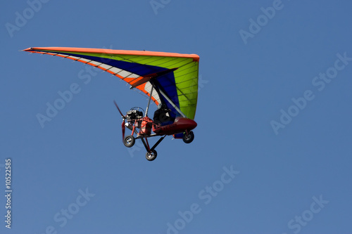 Motorized paraglider photo