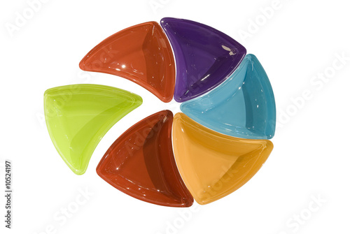 Plakat Set piatti