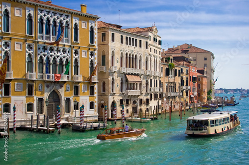 Great water street - Grand Canal in Venice, Italy