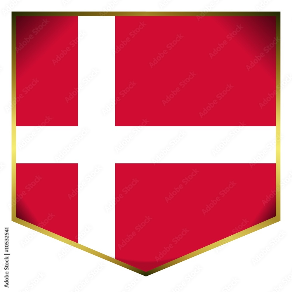 drapeau ecusson danemark denmark flag drapeau ecusson danemark denmark flag