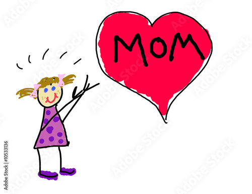 Child's Love of Mom