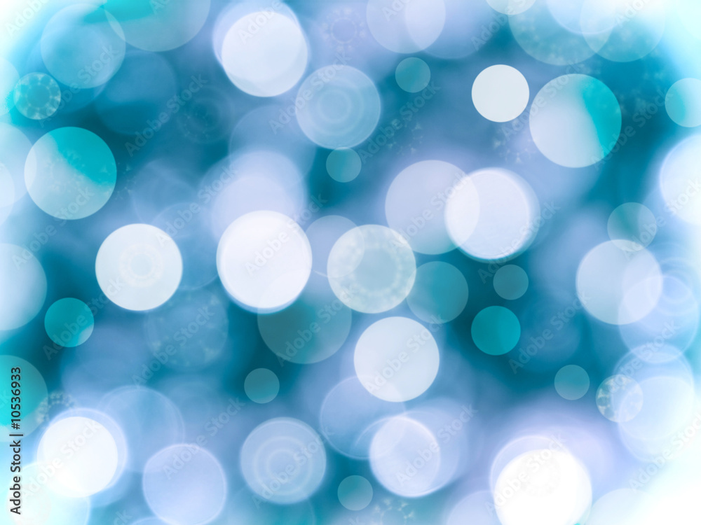 Abstract defocused unfocused blurry bokeh blue background, snowfall snowflakes Abstract defocused unfocused blurry bokeh blue background, snowfall snowflakes