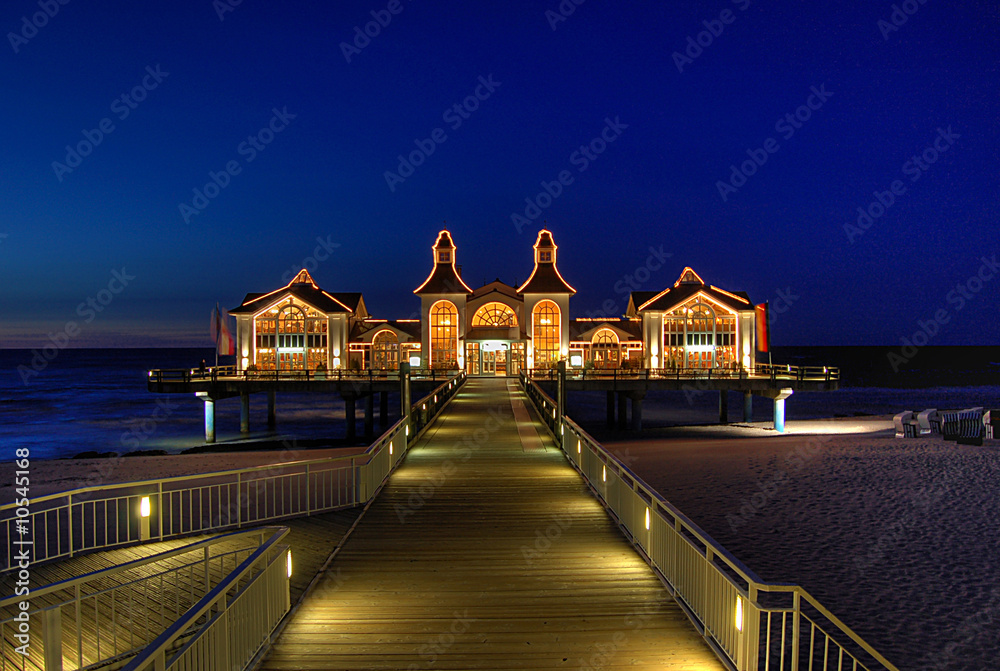 Obraz premium Ostseebad Sellin