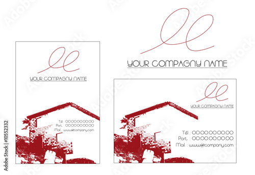 carte de visite immo