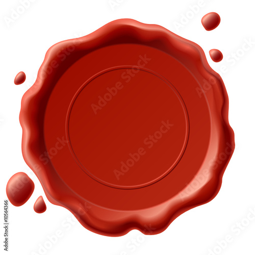 Vector wax seal