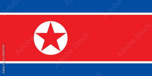 Bandiera Corea del Nord