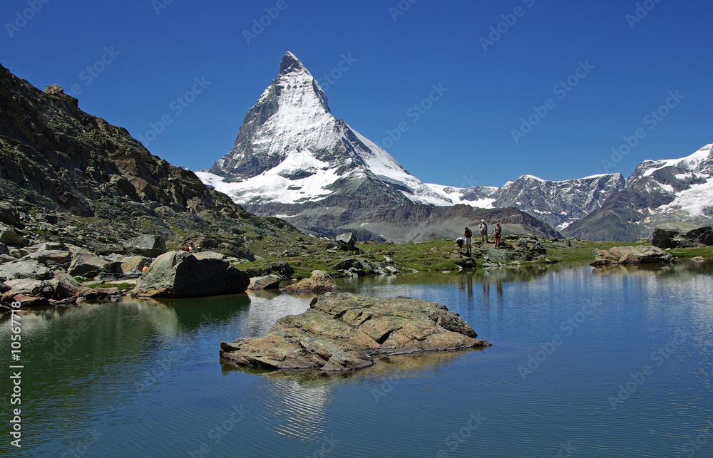 Matterhorn mit Grünsee