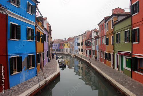Maisons colorées à Burano