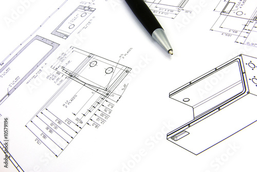 Technical sketch and pen 2