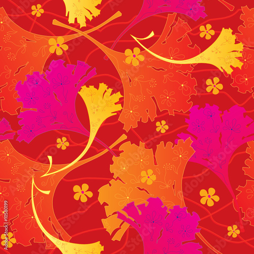 Seamless floral background