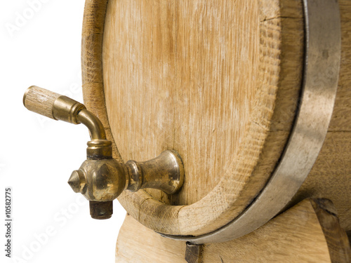 Old barrel for wine