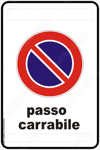 Passo Carrabile