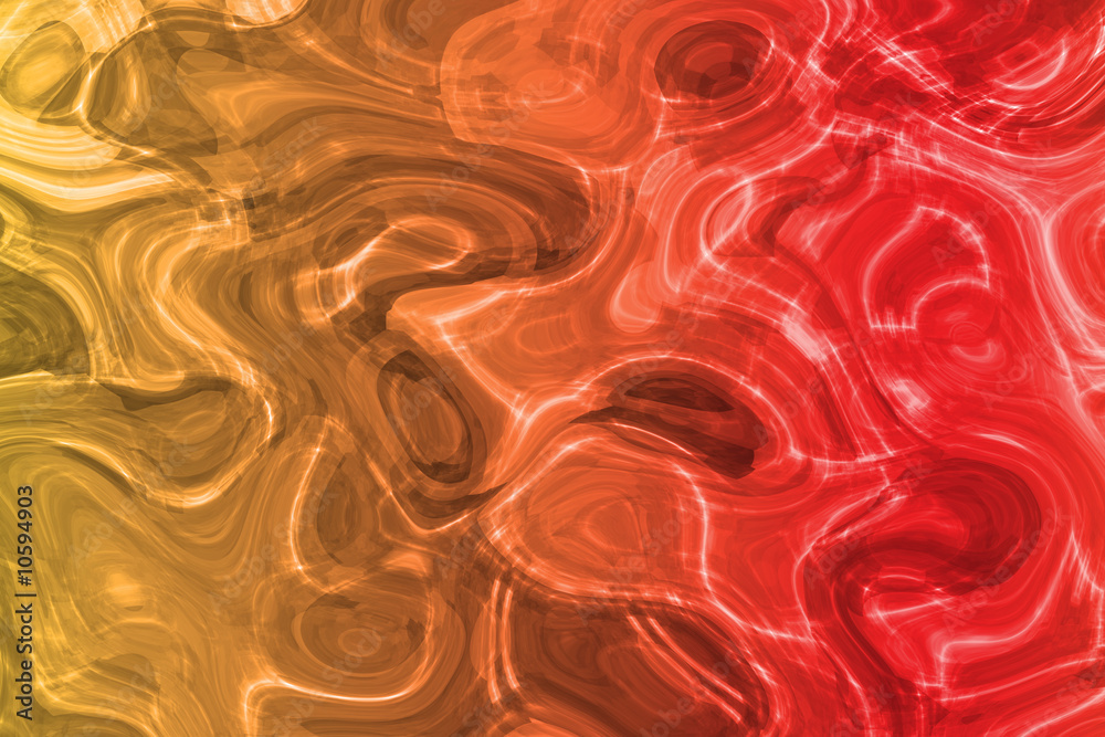 Fototapeta premium Alien Soothing Liquid Metal Water