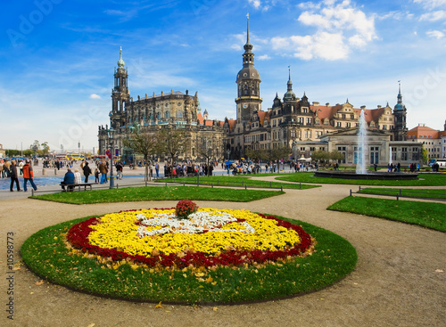 Blumen in Dresden photo