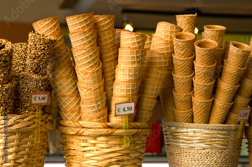 Gelato cones, Italy