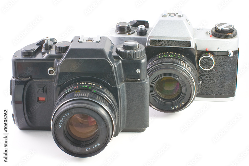 Old SLR cameras