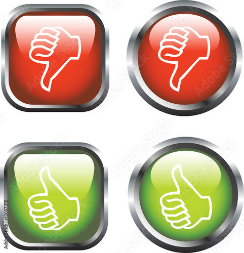 Thumbs Up / Down Buttons