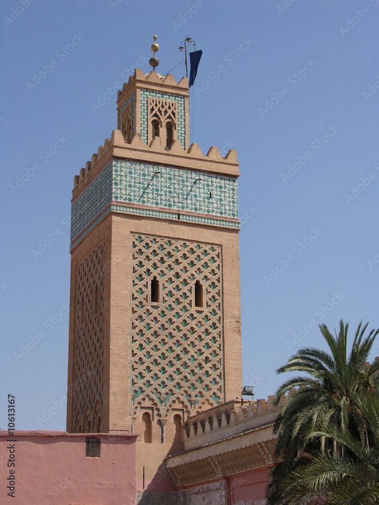 mosquée à marrakech