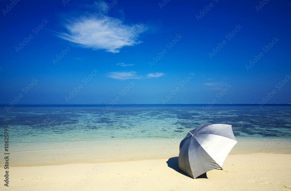 umbrella on a beach