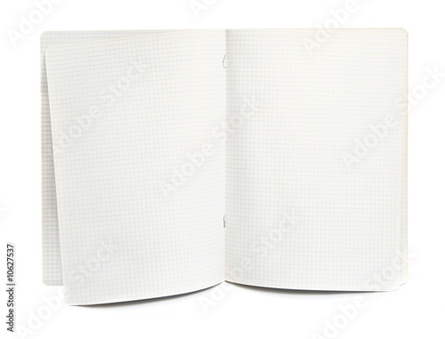 squared exercise book