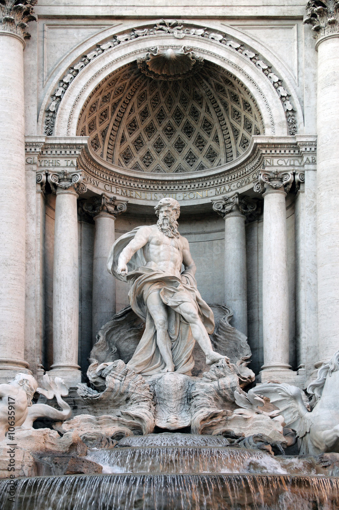 Skulptur des Trevibrunnen