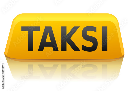 taxi-schild (Türkei)