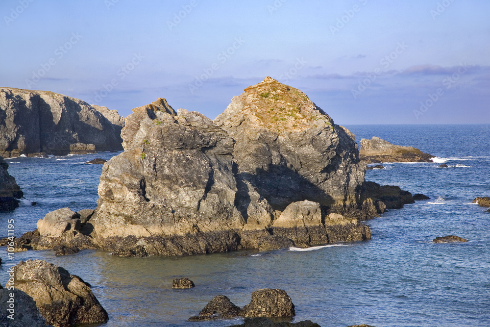 Naklejka premium bretagne,belle-île,donnant : récif