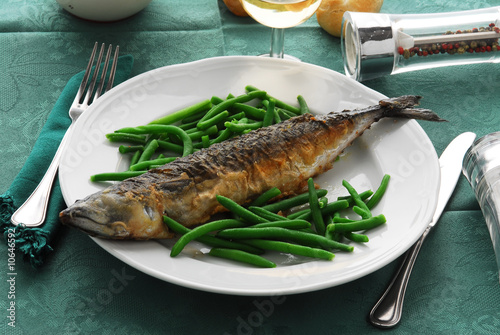 Sgombro con fagiolini - Secondi di pesce del Veneto photo