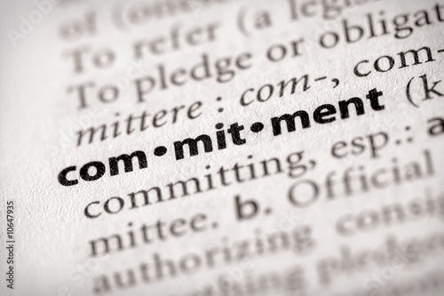 Dictionary Series - Attributes: commitment photo