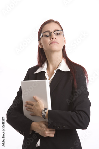 Foto Prudish businesswoman