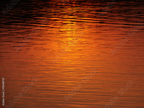 sunset reflection