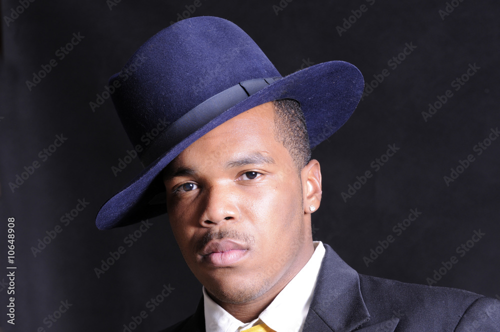 young African American man young African American man