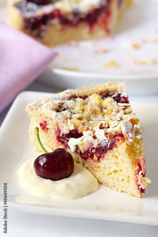 Cherry and Almond Pie Cherry and Almond Pie