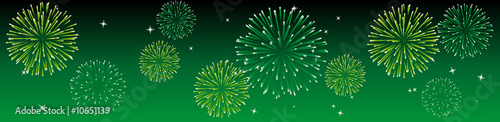 Vector fireworks