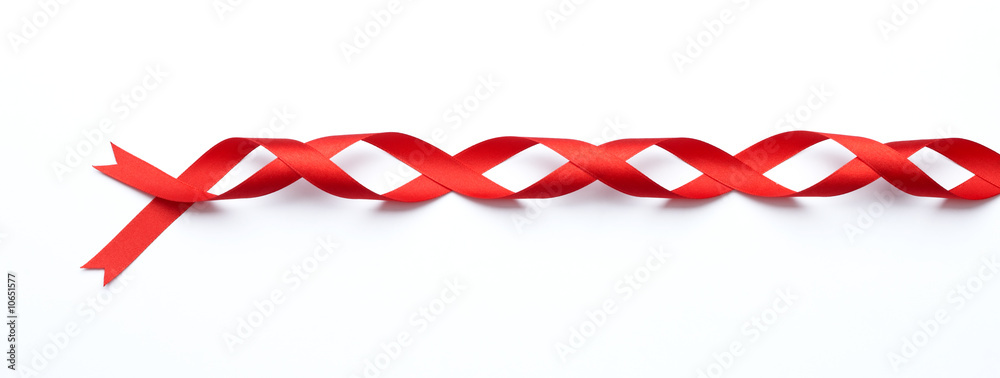 Fototapeta premium red ribbon
