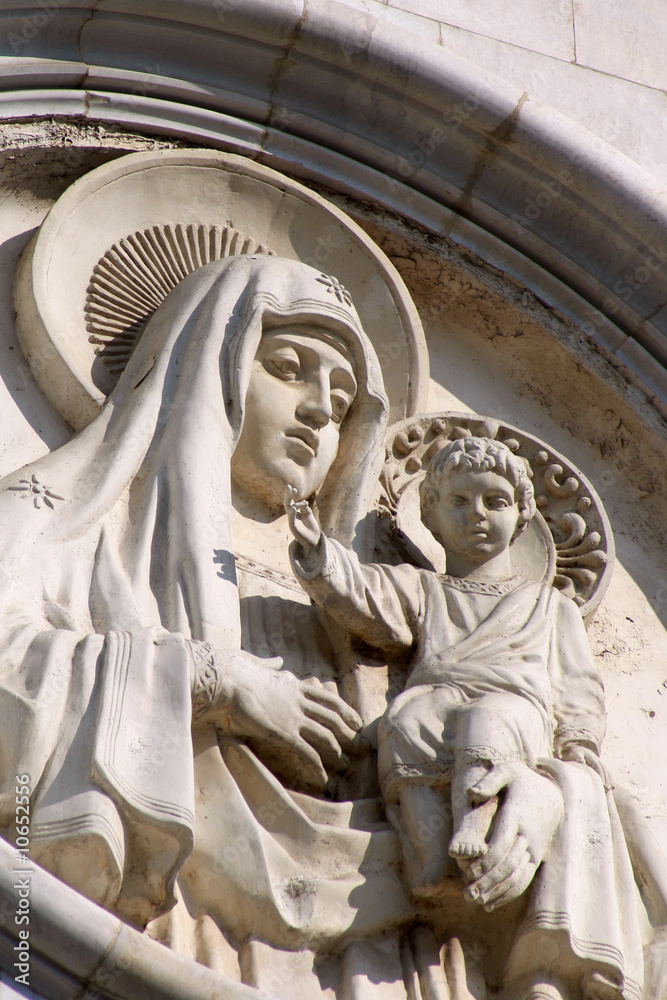 Holy Mary and Jesus (Christ the Savior Cathedral, Moscow)