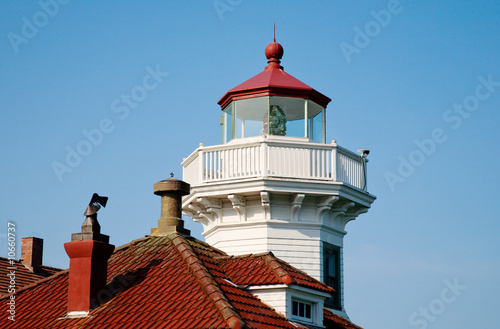 Wallpaper Mural Lighthouse lamp room with white painted balustrade Torontodigital.ca