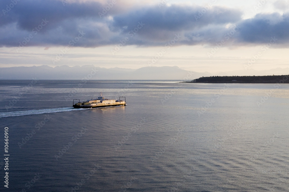 Ferry Across Calm Bay