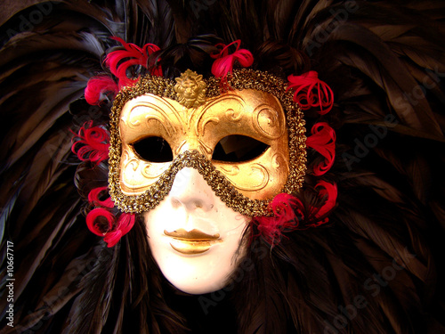 Karnevalsmaske in Venedig