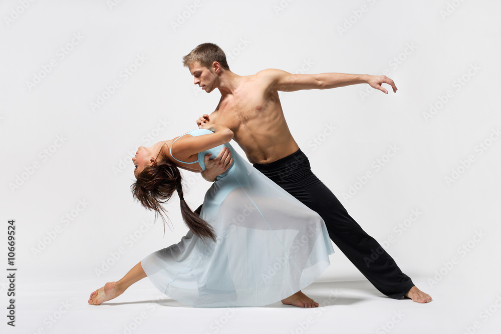 Naklejka premium beautiful couple