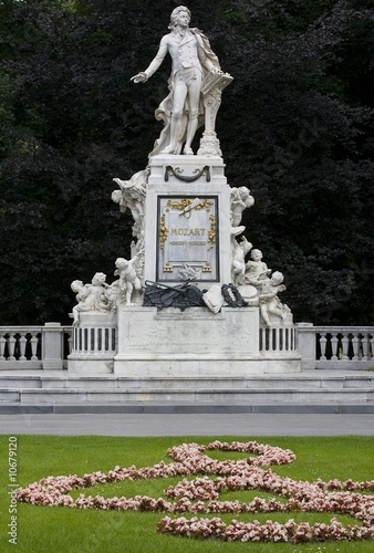 Mozartfigur in Wien
