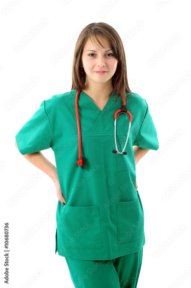 Pretty medical woman Pretty medical woman